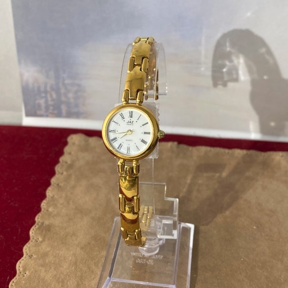 Vintage Jaz Paris French Designer Gold Watch - Picture 4 of 10